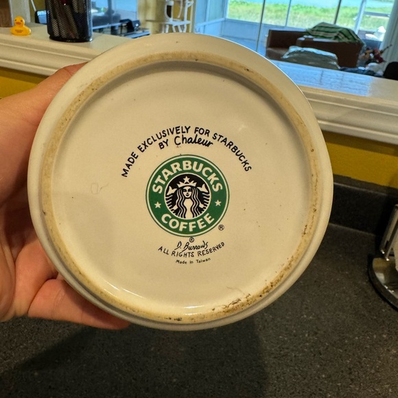 Vintage Starbucks Van Gogh Cafe Terrace at Night Ceramic Coffee Canister - Picture 7 of 8